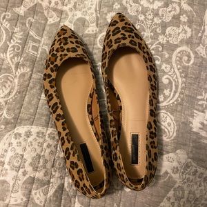Forever21 Cheetah Flats Size 7